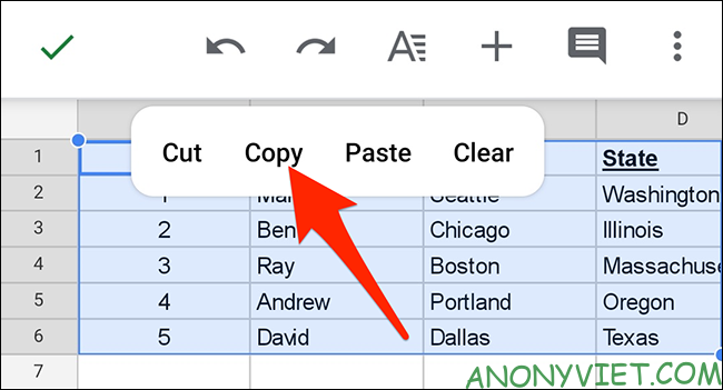 Cách chèn bảng vào email trong Gmail 68