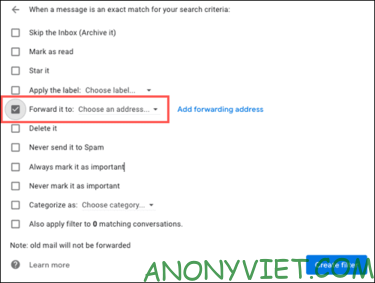 Cách tự động chuyển tiếp Email trong Gmail 24