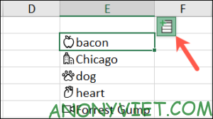 Cách áp dụng kiểu dữ liệu tự động trong Excel 20