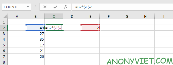 Lesson 129: Absolute Reference in Excel 22