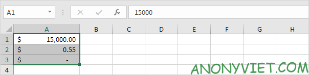 Bài 41: Định dạng đơn vị tiền tệ trong Excel