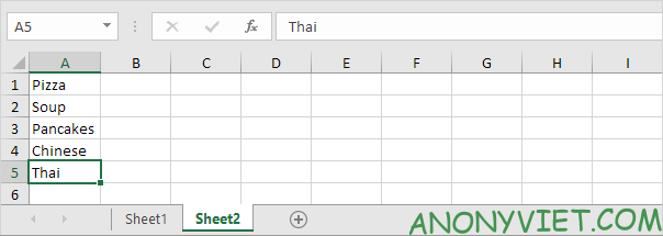 Lesson 70: How to create a drop-down menu in Excel 49