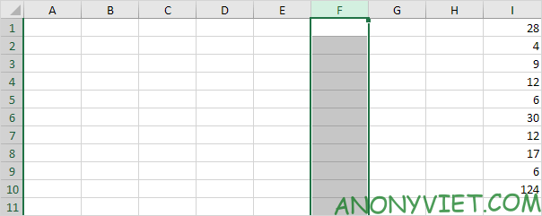 Bài 128: Cách thêm cột trong Excel 28