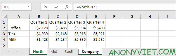 Bài 123: Tham chiếu 3D trong Excel