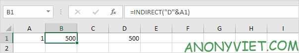 Bài 162: Cách sử dụng hàm INDIRECT trong Excel 17