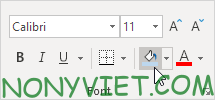 Lesson 54: How to highlight different cells in 1 row Excel 15