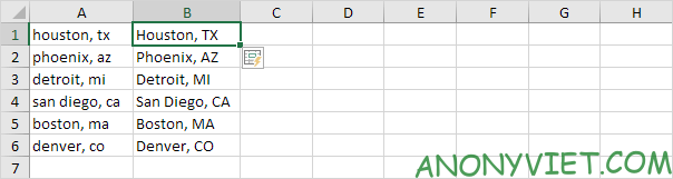 Bài 147: Cách thay đổi kiểu chữ trong Excel 14