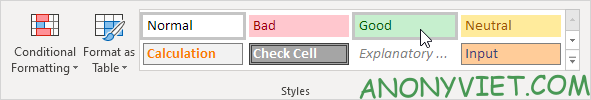 Bài 46: Cách sử dụng Cell Style trang trí các Ô trong Excel 34