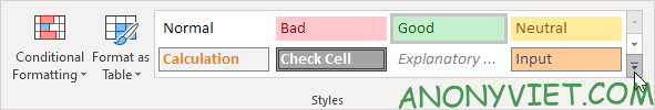 Bài 46: Cách sử dụng Cell Style trang trí các Ô trong Excel 36
