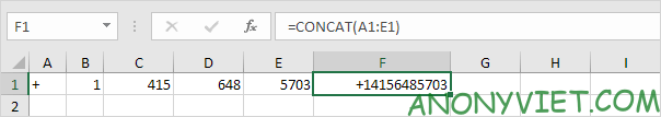 Bài 152: Cách sử dụng hàm Concatenate trong Excel 57