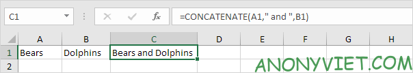 Bài 152: Cách sử dụng hàm Concatenate trong Excel 19