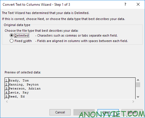 Lesson 144: Splitting content into separate columns in Excel 10