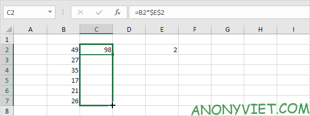 Lesson 129: Absolute references in Excel 23