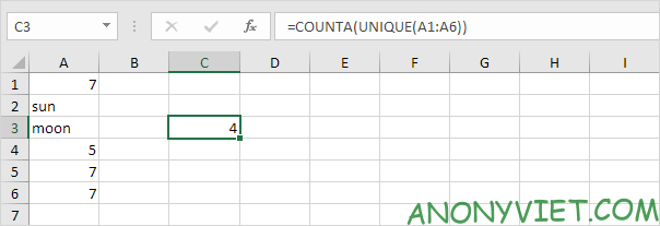 Lesson 202: How to count unique values ​​in Excel 17