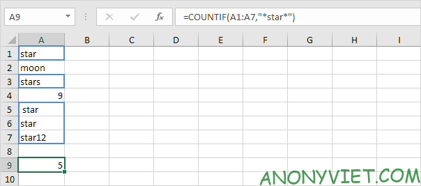 Bài 143: Cách đếm từ trong Excel 60