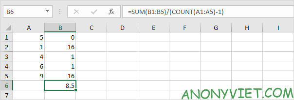 Bài 188: Cách sử dụng hàm STDEV trong Excel 33