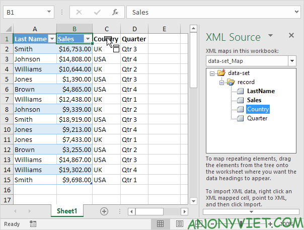 Bài 98: Cách chuyển file Excel sang XML