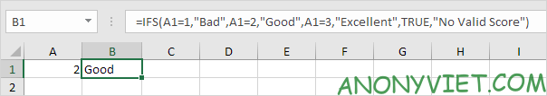 Bài 117: Cách sử dụng hàm Ifs trong Excel 13