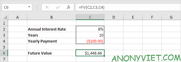 Bài 169: Tính toán khoảng tiết kiệm trong Excel 6