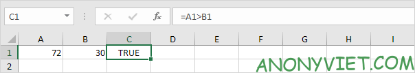 Bà 114: Toán tử so sánh trong Excel