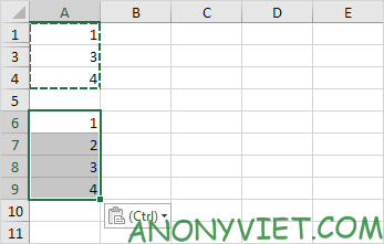 Bài 55: Cách sao chép các ô hiển thị trong Excel 28