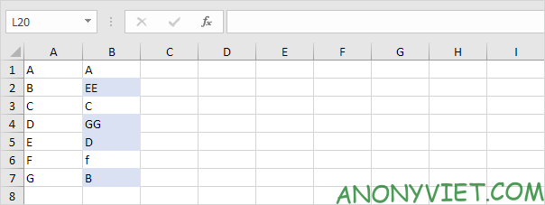 Bài 165: So sánh 2 cột trong Excel 40