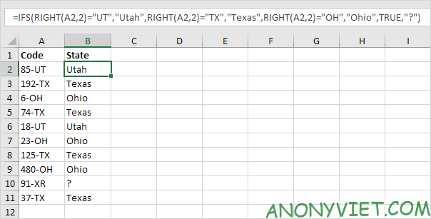 Lesson 119: How to use the SWITCH function in Excel