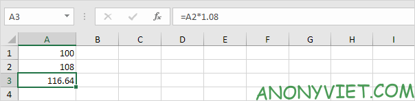 Bài 170: Cách tính lãi kép trong Excel