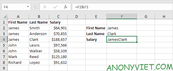 Bài 163: Tra cứu hai cột trong Excel