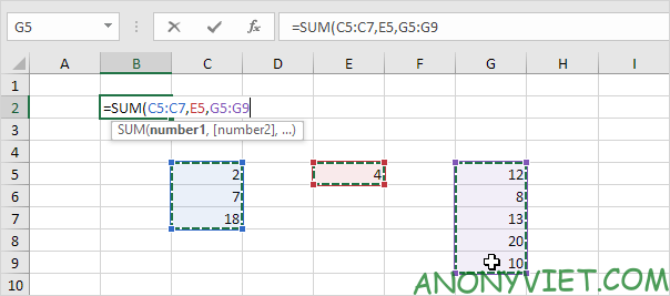 Bài 126: Liên hợp và giao nhau trong Excel