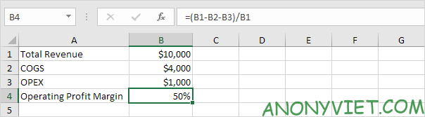 Bài 176: Tỷ suất lợi nhuận trong Excel