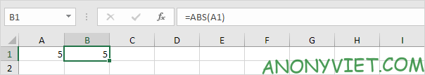 Bài 121: Cách xử dụng hàm ABS trong Excel 17
