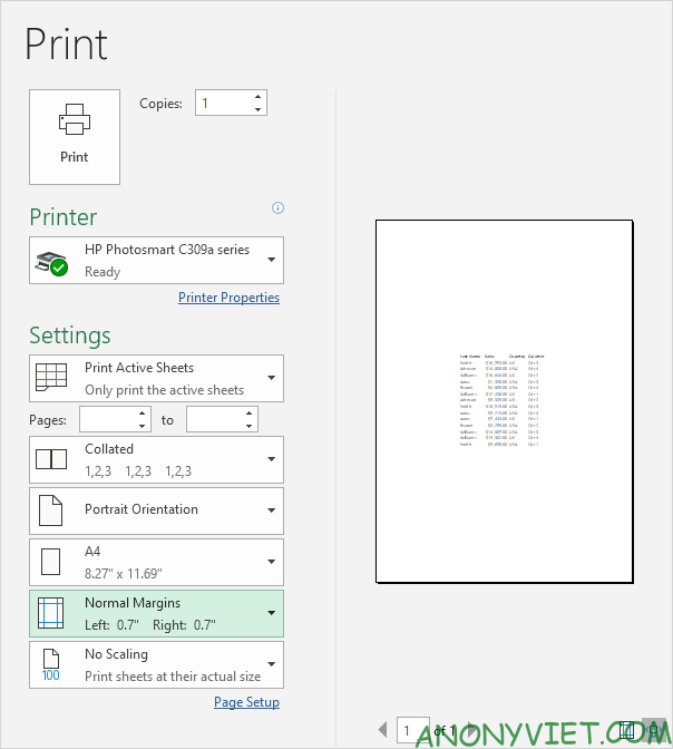 Lesson 87: How to center content when printing in Excel 8