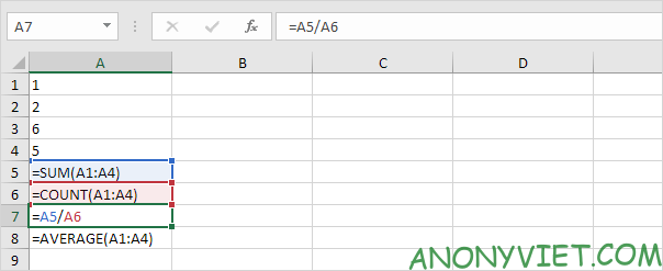 Bài 81: Cách hiển thị công thức trong Excel 23