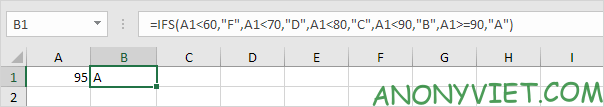 Bài 117: Cách sử dụng hàm Ifs trong Excel 44