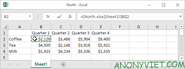 Bài 124: Cách tham chiếu bên ngoài trong Excel 21