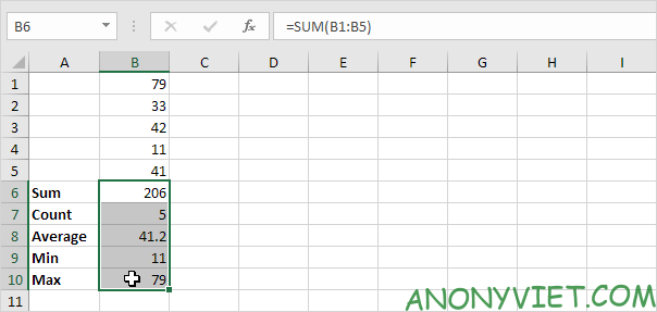 Bài 122: Cách sao chép công thức trong Excel 84