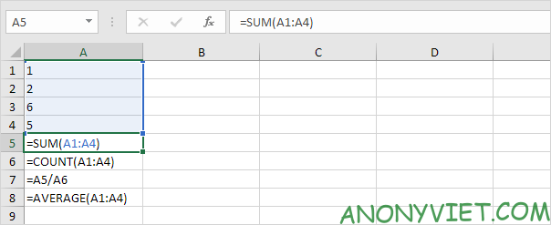 Bài 81: Cách hiển thị công thức trong Excel 22