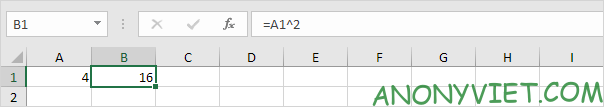 Excel 2 Exponential Calculation