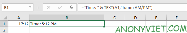 Bài 151: Cách sử dụng hàm Text trong Excel