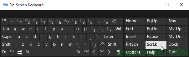 Lesson 78: How to use the Scroll Lock key in Excel 13