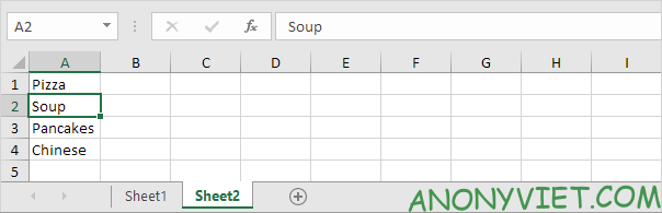 Bài 70: Cách tạo Menu xổ xuống trong Excel 104