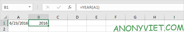 Bài 141: Tính ngày trong năm Excel