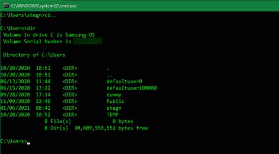 Basic CMD familiarization guide for newbies 11