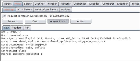 Cách chặn lưu lượng bằng Burp Suite để phân tích HTTP/HTTPS 23