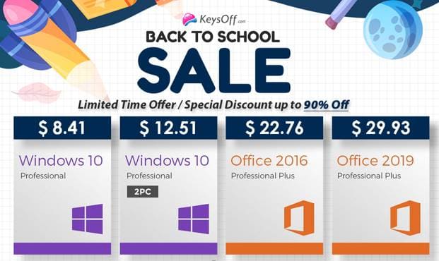[HOT Deal] Keysoff bán Bản quyền Windows 10 chỉ có 8$, Office 30$ 3