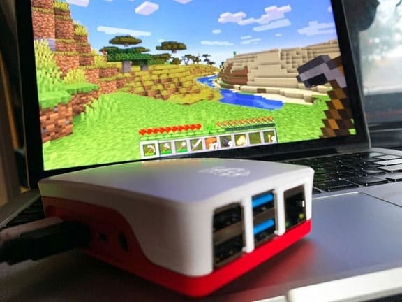 Minecraft Server uses Raspberry Pi