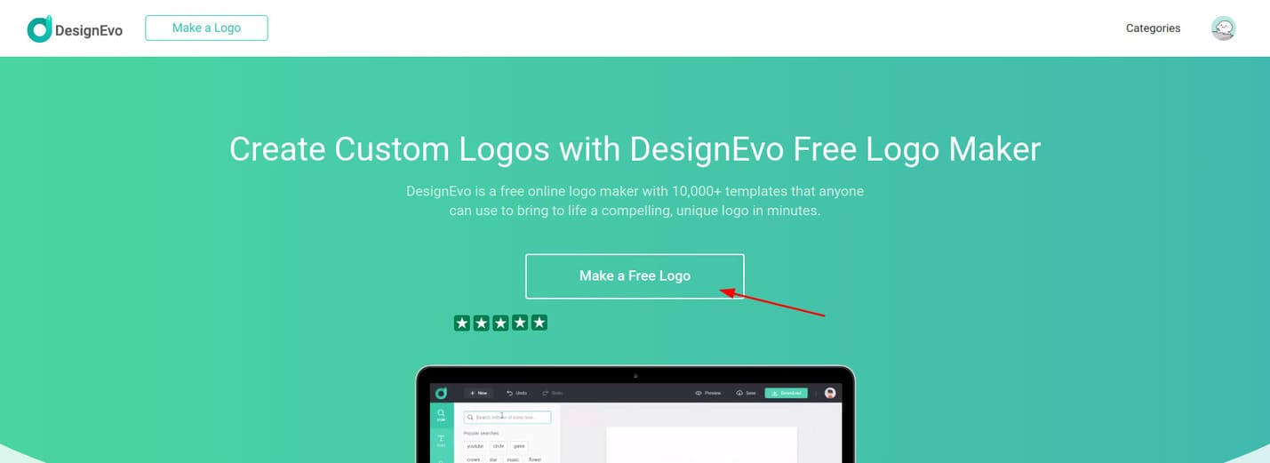 DesignEvo: The best free logo maker website 2021 23