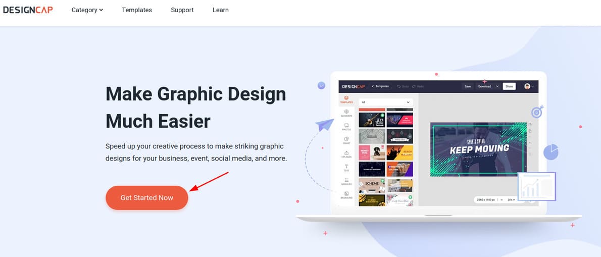 DesignCap: Trang web thiết kế đồ họa online tốt nhất 2021 26