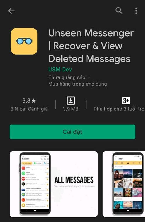 Cách xem tin nhắn bị thu hồi trên Messenger 15